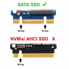 M.2 and mSATA SSD Dual Connector to SATA III 2.5" Enclosure - SY-ADA40093